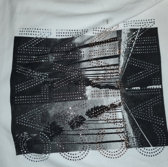 Calvin Klein Large Crop Top Sweater Hooded… - Picture 3 of 3